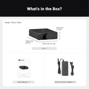 Fosi Audio V3 – vue officielle du produit