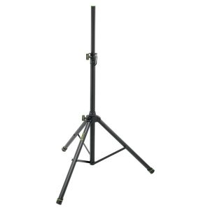 Gravity SP 5212 B, pied d'enceinte acier noir à embase 35 mm