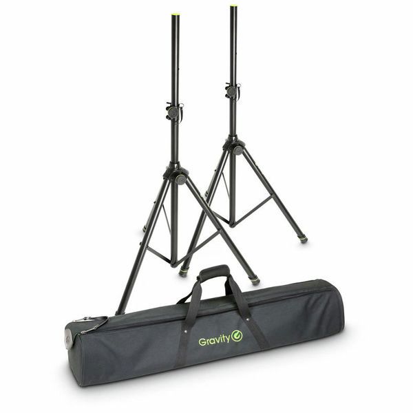 Home 74 Gravity SS 5211 B Set 1, paire de pieds d'enceinte avec housse