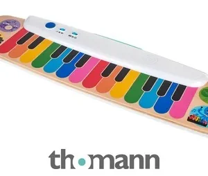 Teclado infantil Hape Magic Touch Keyboard Kids con elementos de madera