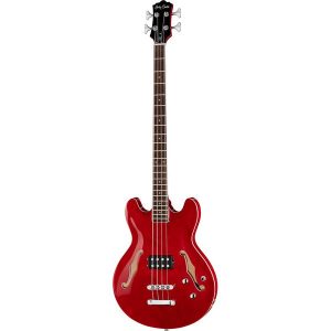 Bajo semihueco Harley Benton HB-50 Cherry Red