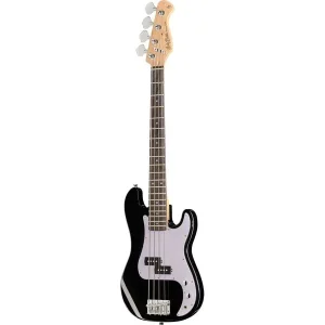 Bajo eléctrico Harley Benton PB-Shorty BK Standard Series de escala corta en negro
