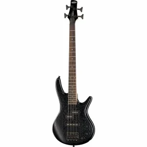 Bajo eléctrico Ibanez GSRM20B-WK miKro de escala corta en negro desgastado
