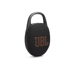 JBL Clip 5 nera, mini cassa Bluetooth con moschettone integrato