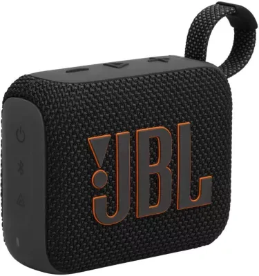 JBL Go 4 nera, mini cassa Bluetooth ultra-compatta