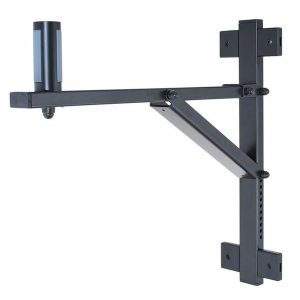K&M 24110 Wall Bracket BK, support mural noir pour enceinte