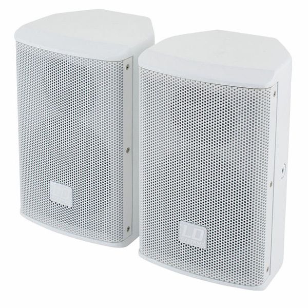 Paire d’enceintes murales LD Systems SAT 42 W G2 blanches
