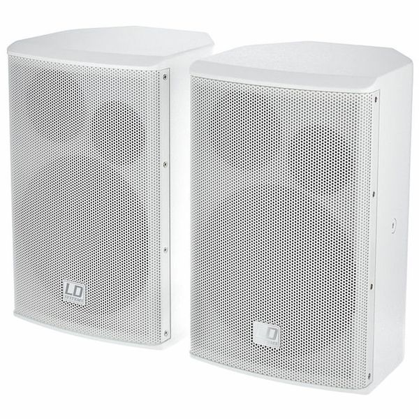 Paire d’enceintes murales LD Systems SAT 62 W G2 blanches
