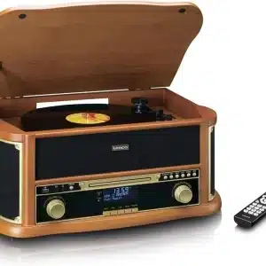 Giradischi Lenco TCD-2571 con radio DAB+, CD e Bluetooth