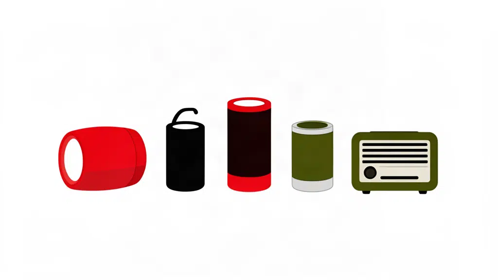 Illustrazione editoriale di mini casse Bluetooth portatili compatte per confronto JBL