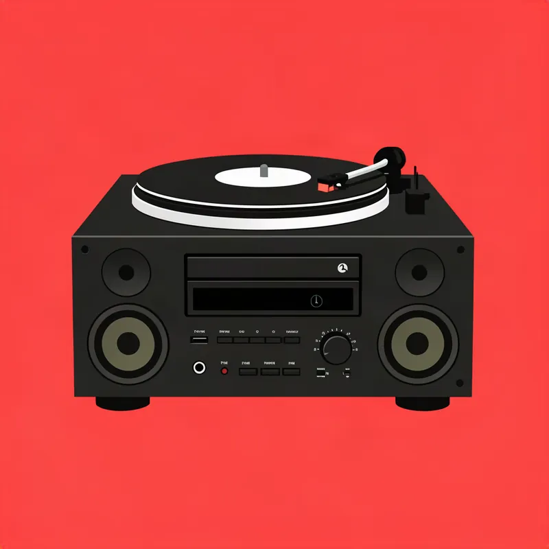Platine vinyle MUSE vinyle MT-110B noire 6 Platine vinyle MUSE vinyle MT-110B noire – vue du produit