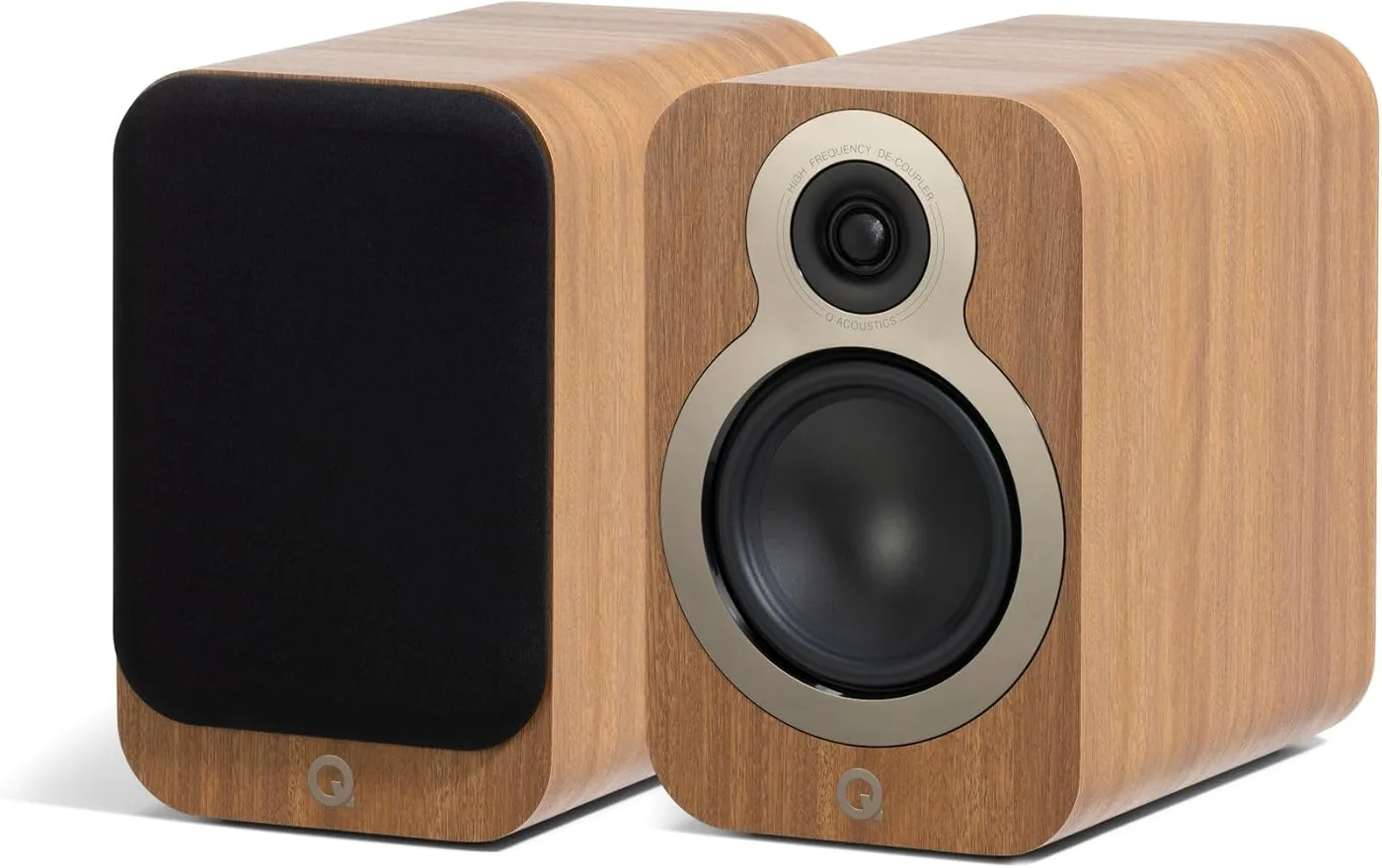 Home 51 Q Acoustics 3020C diffusori da scaffale passivi (coppia, rovere)