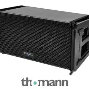 Módulo line array activo QSC LA108 con woofer de neodimio de 8 pulgadas