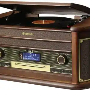 Catena hi-fi Roadstar HIF-1996D+BT con giradischi