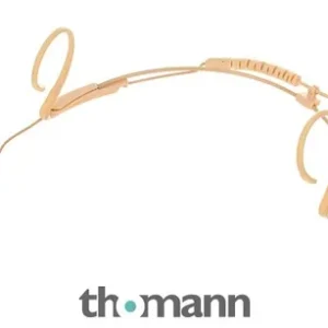 Micrófono de diadema de condensador Rode HS2-P Large omnidireccional, talla L, color beige, para broadcasting y teatro