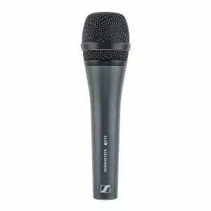 Micrófono dinámico Sennheiser E835 cardioide para voz y palabra, en gris