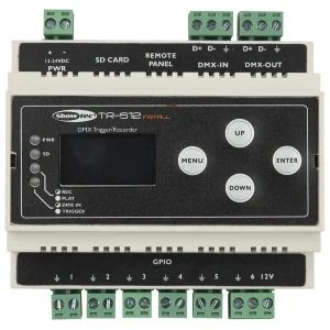 Enregistreur DMX Showtec TR-512 Install