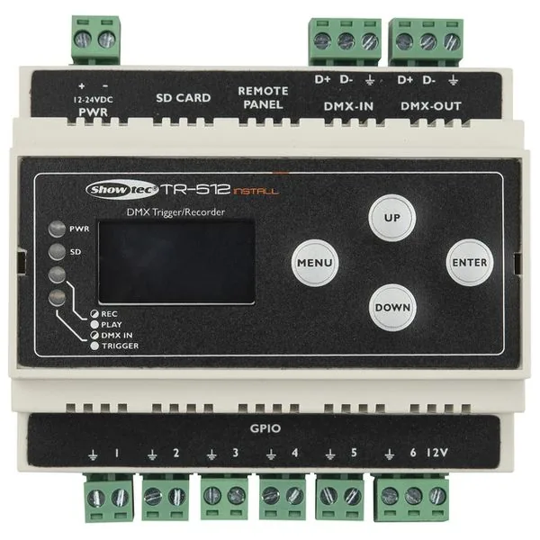 Home 79 Enregistreur DMX Showtec TR-512 Install