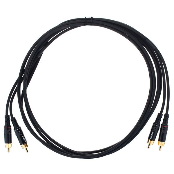 Câble Sommer Cable Onyx RCA vers RCA 3 m