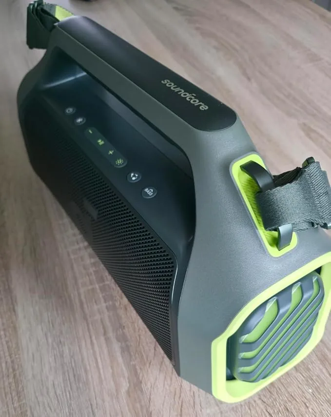 Soundcore Boom 2 Plus (Noir) – vue officielle du produit