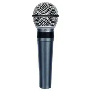 Micrófono dinámico the t.bone MB85 Beta supercardioide para voz en directo, en gris