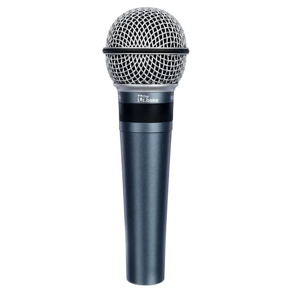 Home 52 Micrófono dinámico the t.bone MB85 Beta supercardioide para voz en directo, en gris
