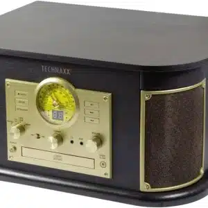 Giradischi Technaxx TX-103 con cassetta, CD, radio e Bluetooth