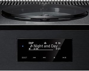 Technics SA-C100, lettore di rete e amplificatore integrato nero
