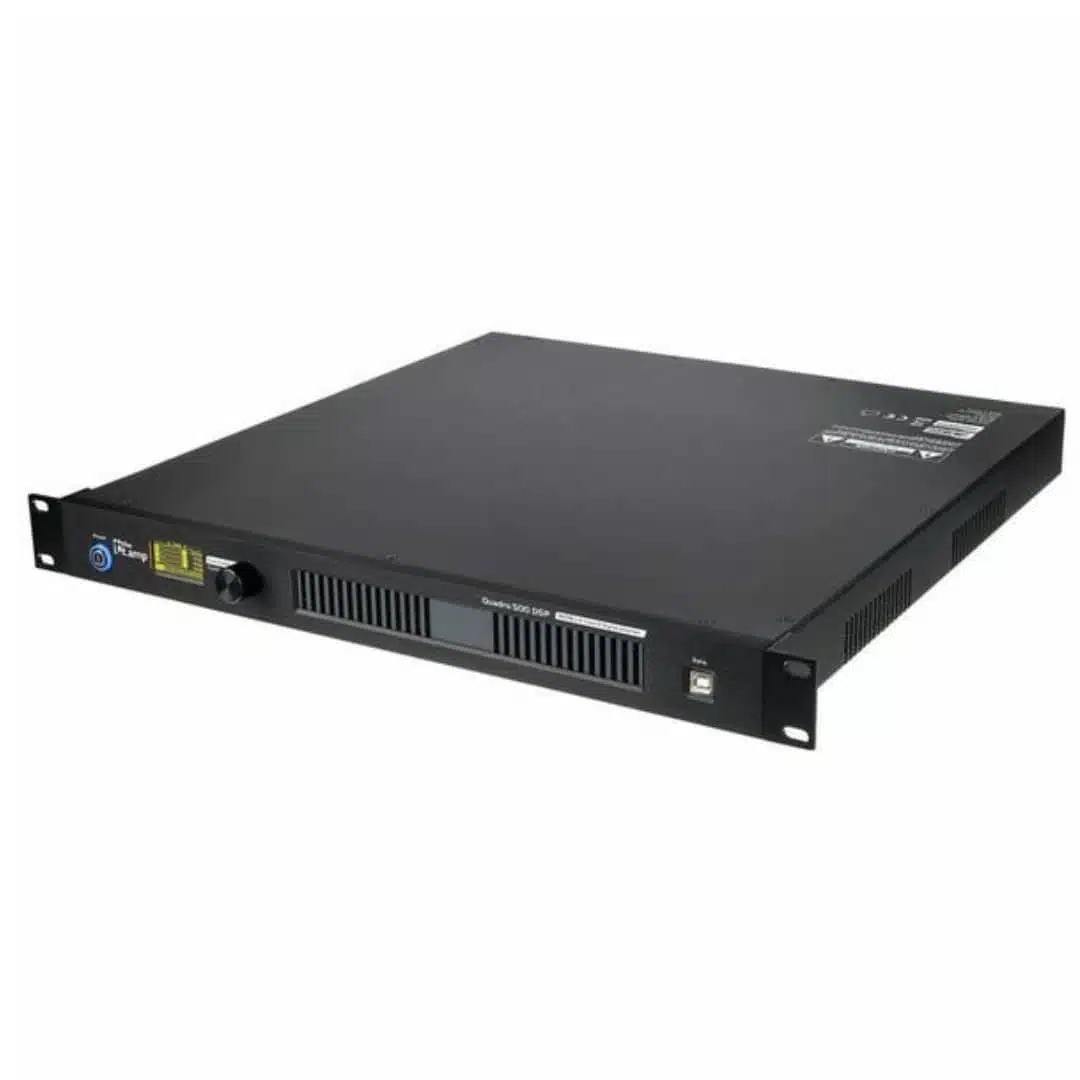the t.amp Quadro 500 DSP – vista del prodotto