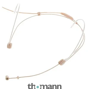 Micrófono de diadema de condensador the t.bone HeadmiKe - D AKG con doble diadema, compatible con sistemas AKG