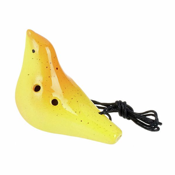 Home 47 Thomann Ocarina 4H Bird Yellow-Orange, ocarina cerámica de cuatro agujeros