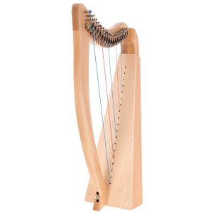 Thomann TLH-19 Lever Harp 19 Strings, arpa de palancas de 19 cuerdas