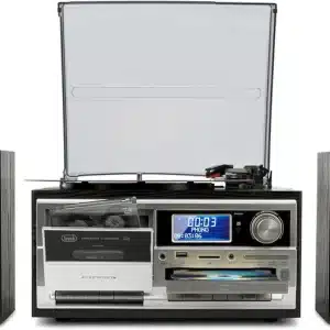 Giradischi vintage Trevi TT 1072 DAB 25 W tutto-in-uno