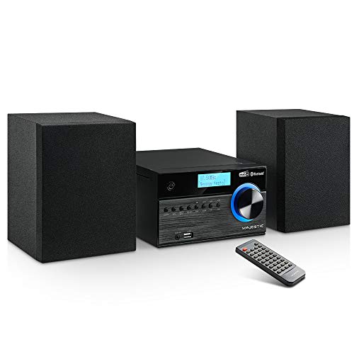 Majestic Micro HiFi CD MP3 USB DAB+ Bluetooth – vista del prodotto