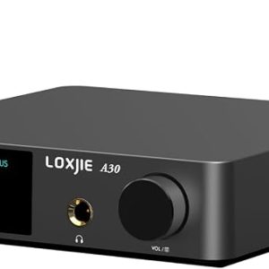 LOXJIE A30, amplificatore desktop con DAC e uscita cuffie