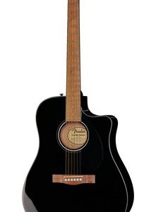 Guitarra acústica Fender CD-60SCE Blk WN