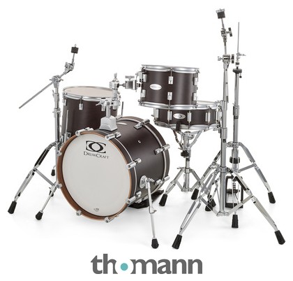 DrumCraft Series 6 Jazz Satin Black 3 DrumCraft Series 6 Jazz Satin Black