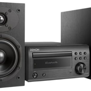 Denon D-M41DAB, micro catena Hi-Fi con diffusori a due vie, CD e Bluetooth