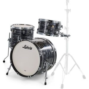 Batería acústica Ludwig Classic Maple Downbeat Black O