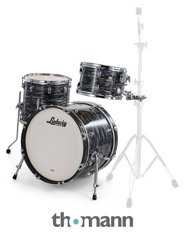 Ludwig Classic Maple Downbeat Black O 13 Ludwig Classic Maple Downbeat Black O â vista del producto