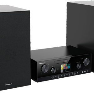 Grundig CMS 5000 BT DAB+ WEB, micro impianto Hi-Fi connesso con Wi-Fi, Bluetooth e CD