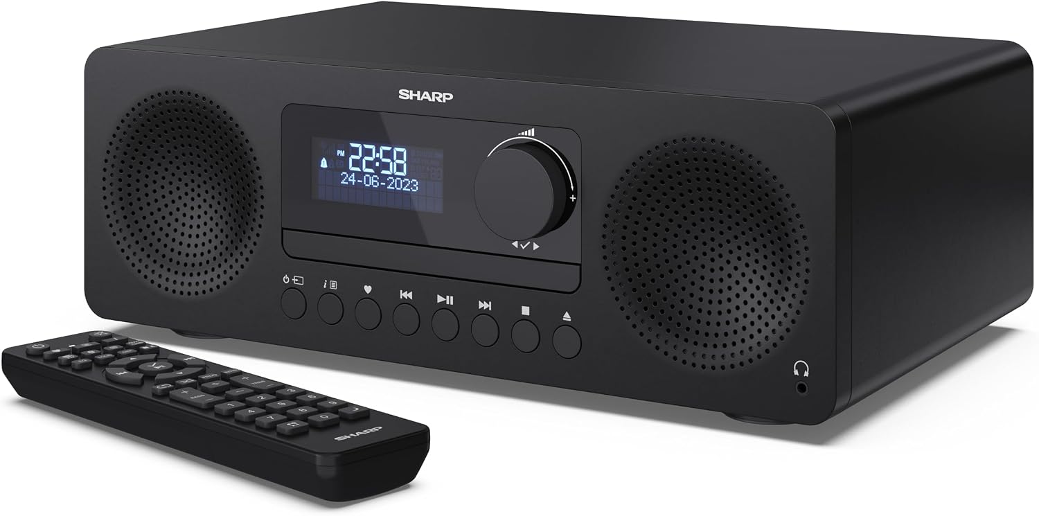 Sharp XL-B720D Sistema Hi-Fi 60W DAB+/FM CD Bluetooth 5.0 – vista del prodotto