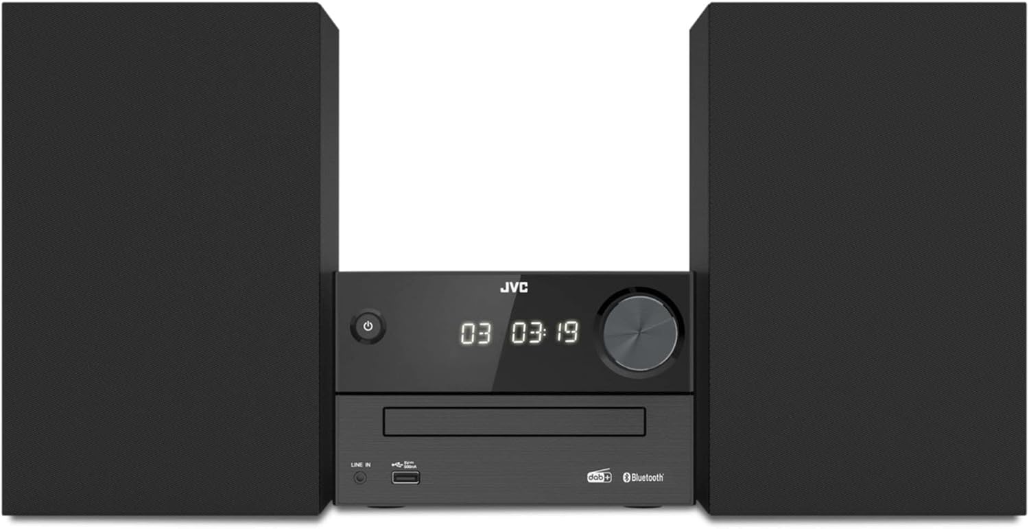 JVC UX-C25DAB Sistema Micro HiFi CD USB Bluetooth DAB+ – vista del prodotto