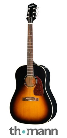 Epiphone J-45 Standard Vintage Sunburst 10 Epiphone J-45 Standard Vintage Sunburst â vista del producto