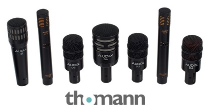 Kit de microphones pour batterie Audix DP7 Drum Microphone Set