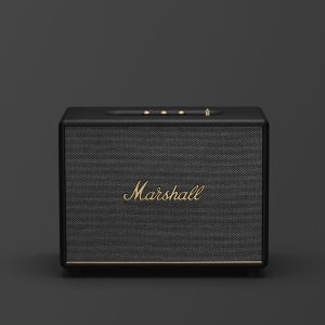 Marshall Woburn III nero, diffusore Bluetooth da salotto con frontale in tessuto