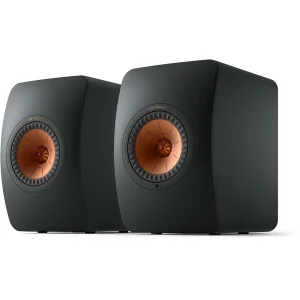 KEF LS50 Wireless II noire – paire d’enceintes hi-fi actives