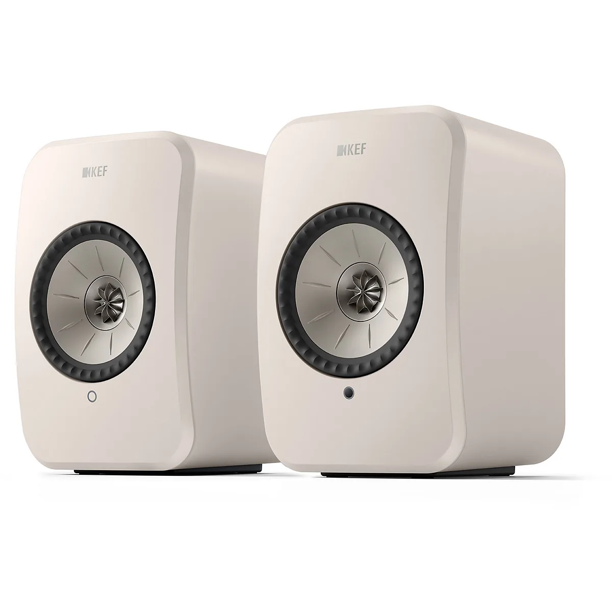 KEF LSX II LT blanc galet – paire d’enceintes hi-fi actives et connectées