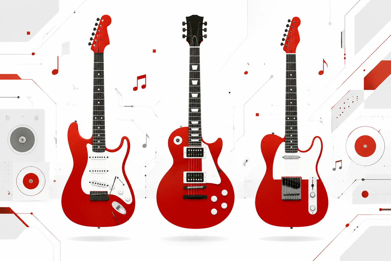 Comparativa de las 10 mejores guitarras electricas