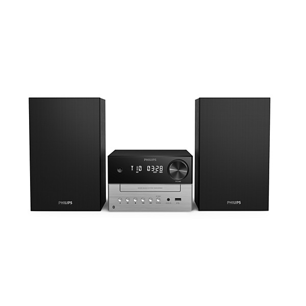 Philips TAM3205M2 Sistema Micro Hi-Fi Bluetooth CD USB FM – vista del prodotto